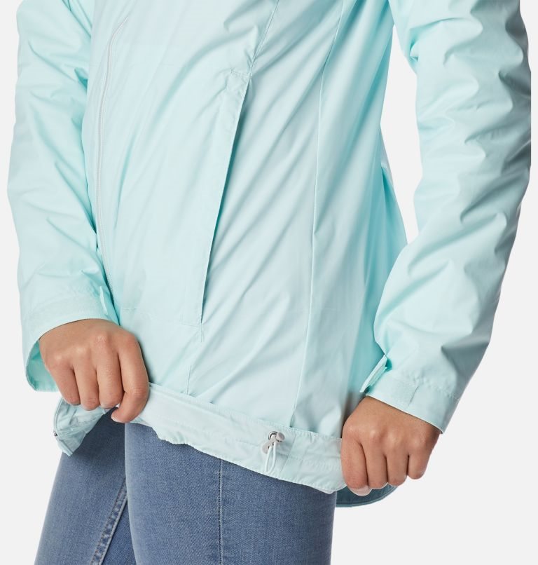 Women's Columbia Switchback Lined Long Jackets Light Blue | CA-UA418