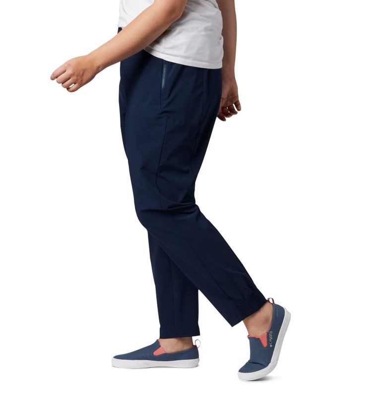 Women's Columbia Tidal II Pants Navy | CA-BLA35