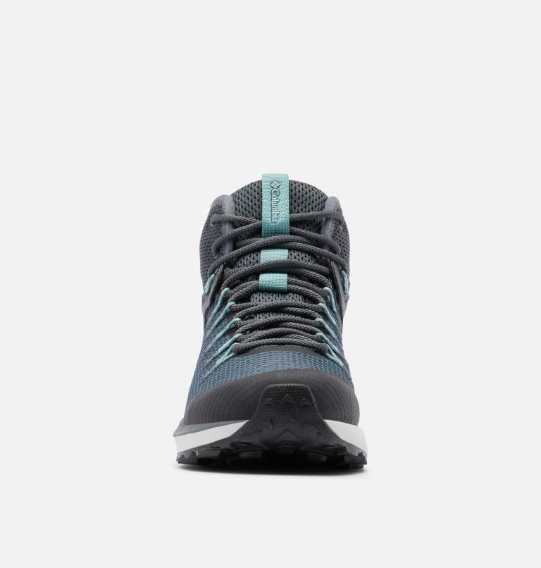Women's Columbia Trailstorm Mid Waterproof Hiking Shoes Turquoise | CA-K853C