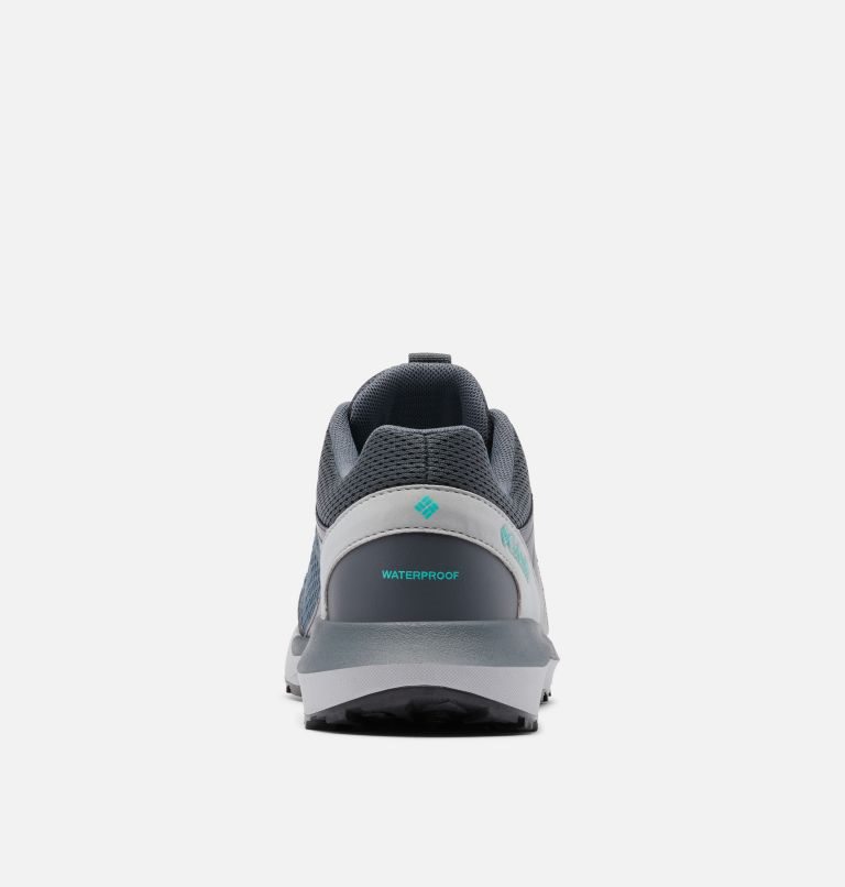 Women's Columbia Trailstorm Waterproof Hiking Shoes Turquoise | CA-P04C6