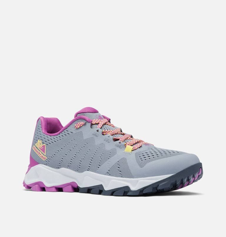 Women's Columbia Trans Alps F.K.T. III Trail Running Shoes Light Grey / Pink | CA-Z605A