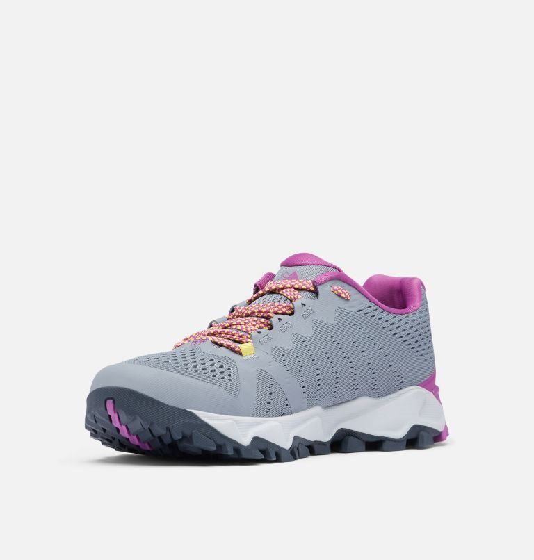 Women's Columbia Trans Alps F.K.T. III Trail Running Shoes Light Grey / Pink | CA-Z605A