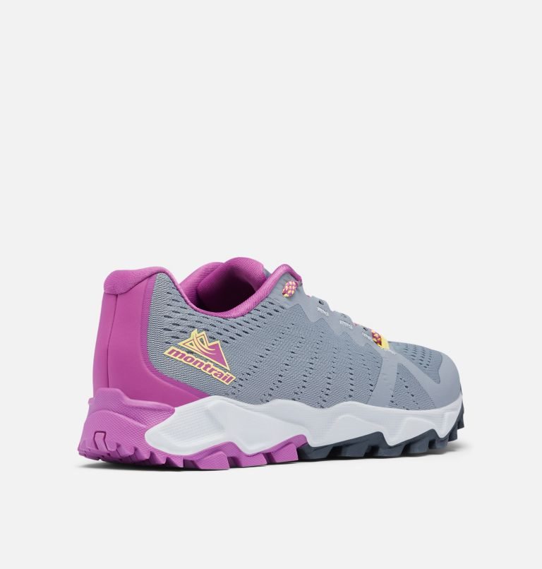 Women's Columbia Trans Alps F.K.T. III Trail Running Shoes Light Grey / Pink | CA-Z605A
