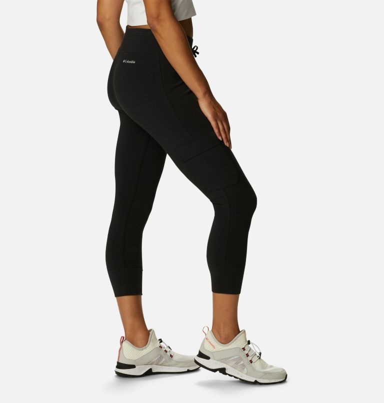 Women's Columbia Trek Capri Leggings Black | CA-J4081
