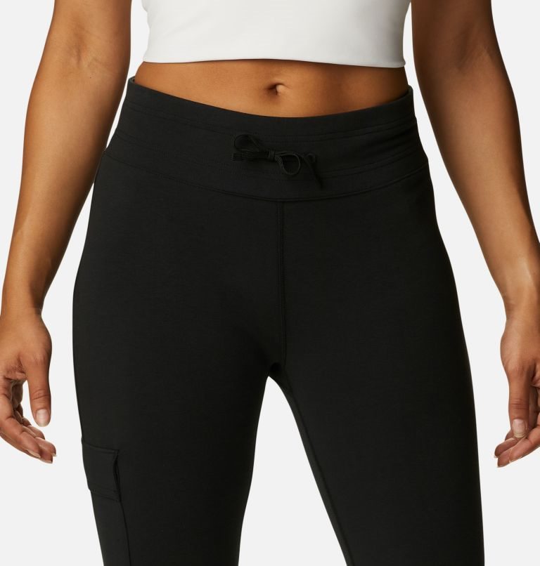 Women's Columbia Trek Capri Leggings Black | CA-J4081