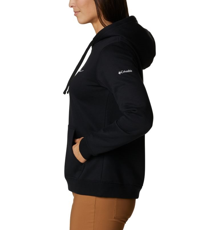 Women's Columbia Trek Graphic Hoodie Black | CA-A3L56