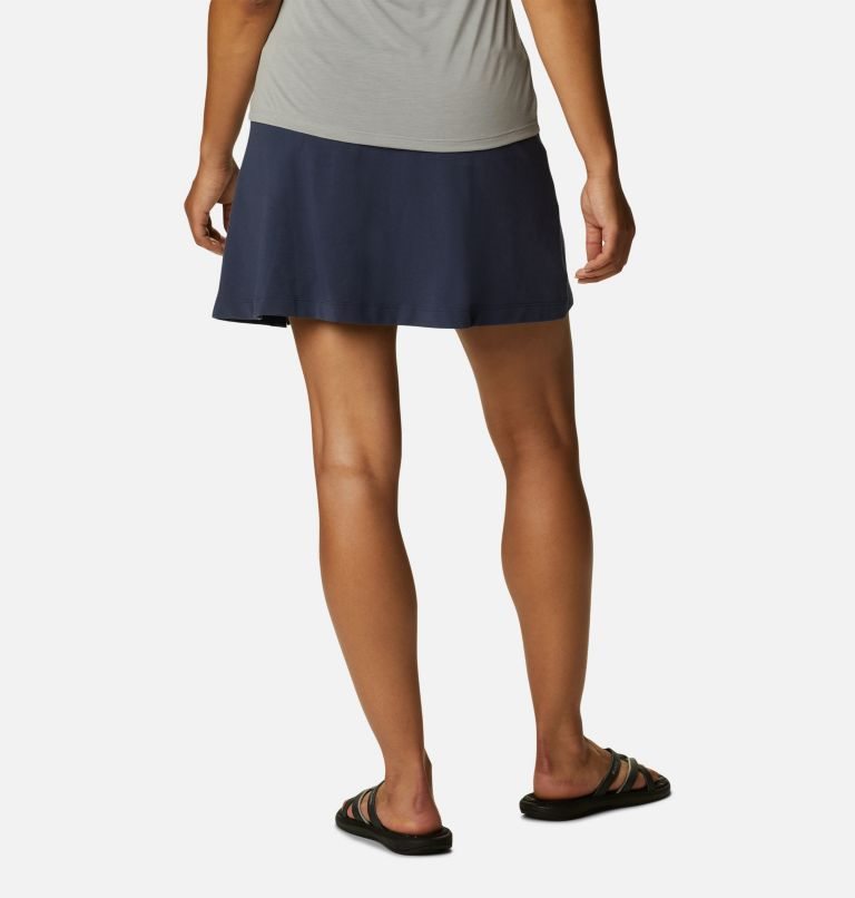 Women's Columbia Trek Skorts Navy | CA-QAL43