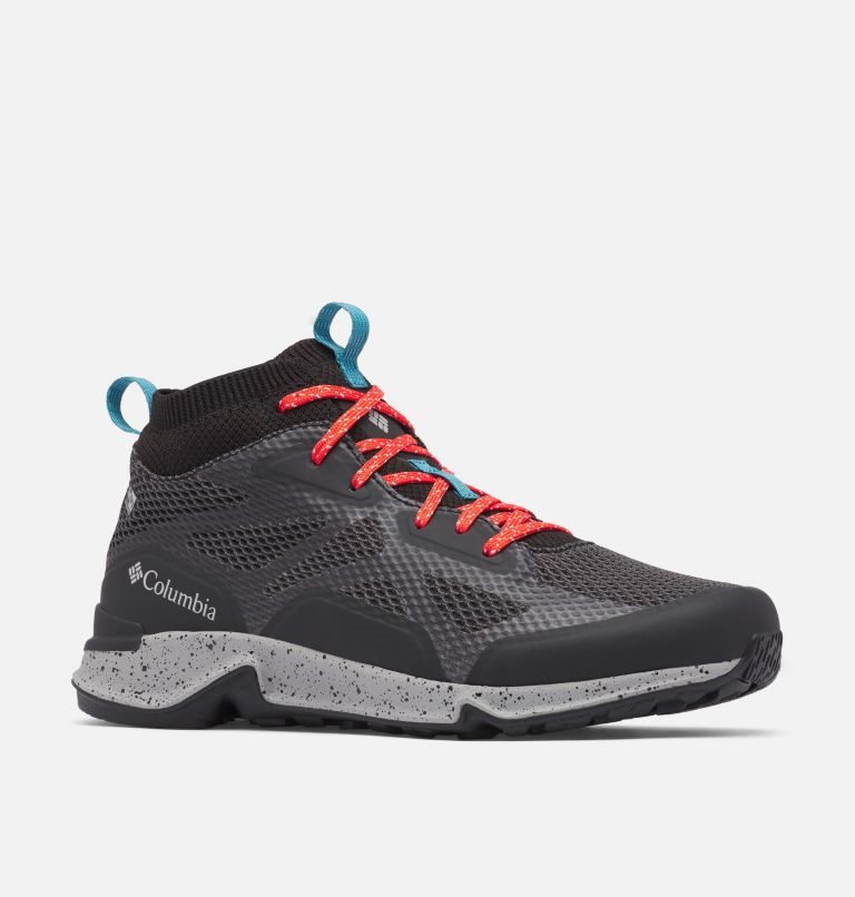 Women's Columbia Vitesse Mid OutDry Hiking Shoes Black | CA-B5AC1