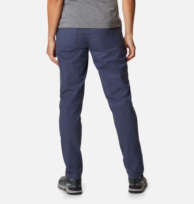 Women's Columbia Wallowa Pants Navy | CA-D5160