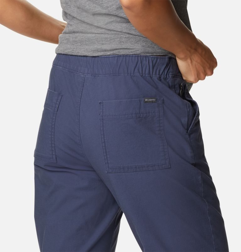 Women's Columbia Wallowa Pants Navy | CA-D5160