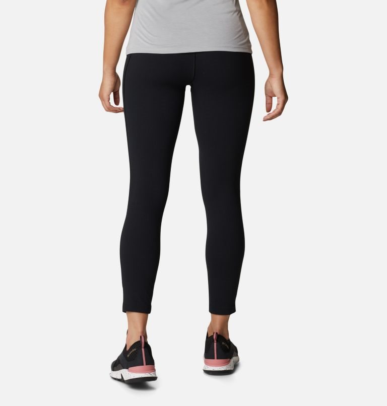 Women's Columbia Weekend Adventure 7/8 Leggings Black | CA-H3L18