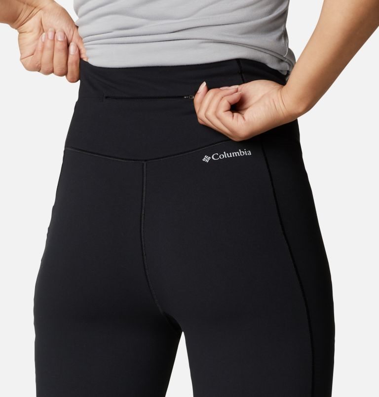 Women's Columbia Weekend Adventure 7/8 Leggings Black | CA-H3L18