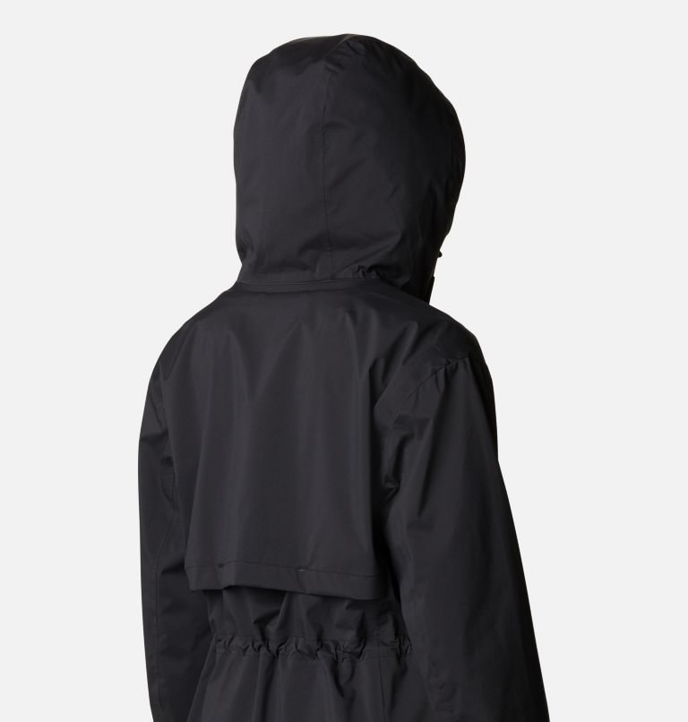 Women's Columbia Weekend Adventure Long Shell Jackets Black | CA-CA608