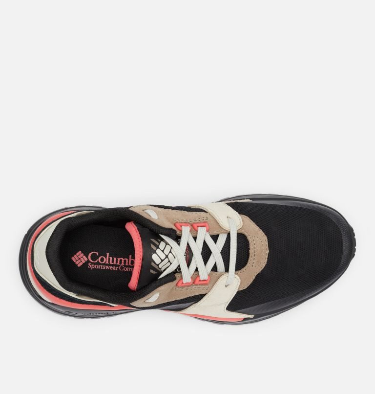 Women's Columbia Wildone Anthem Sneakers Black | CA-HL104