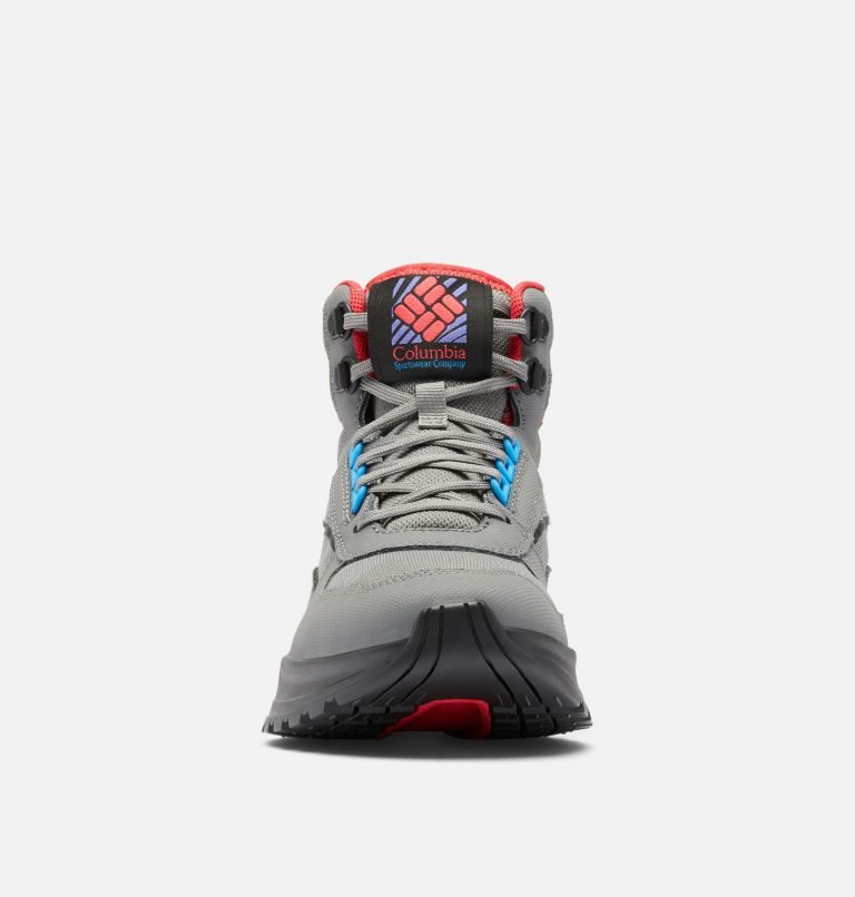Women's Columbia Wildone Nation Hiking Shoes Dark Grey | CA-B601L