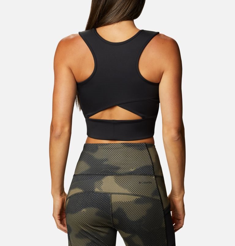 Women's Columbia Windgates II Cropped Tanks Black | CA-XL380