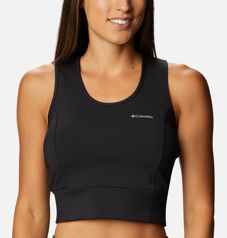 Women's Columbia Windgates II Cropped Tanks Black | CA-XL380