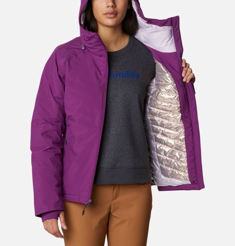 Women's Columbia Windgates II Insulated Jackets Purple | CA-J0368