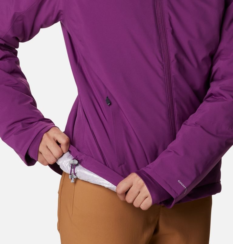 Women's Columbia Windgates II Insulated Jackets Purple | CA-J0368
