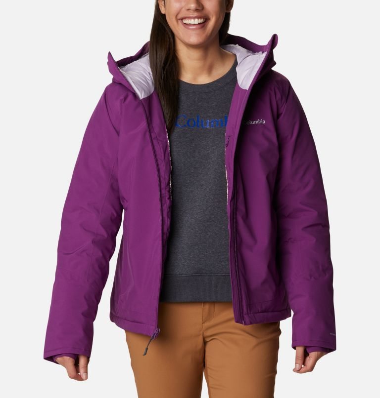 Women's Columbia Windgates II Insulated Jackets Purple | CA-J0368