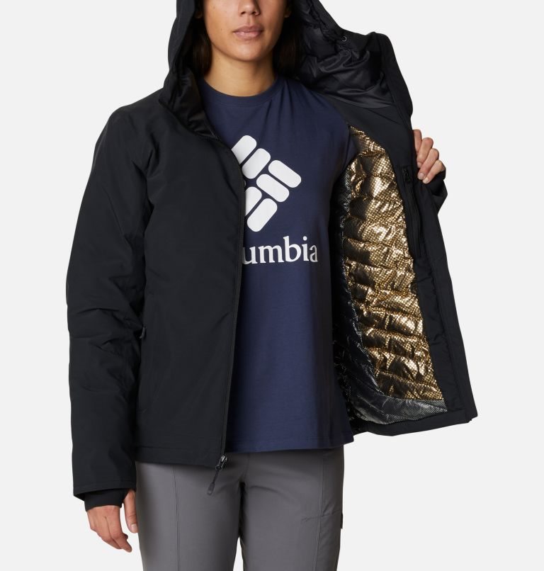 Women's Columbia Windgates II Insulated Jackets Black | CA-M130L