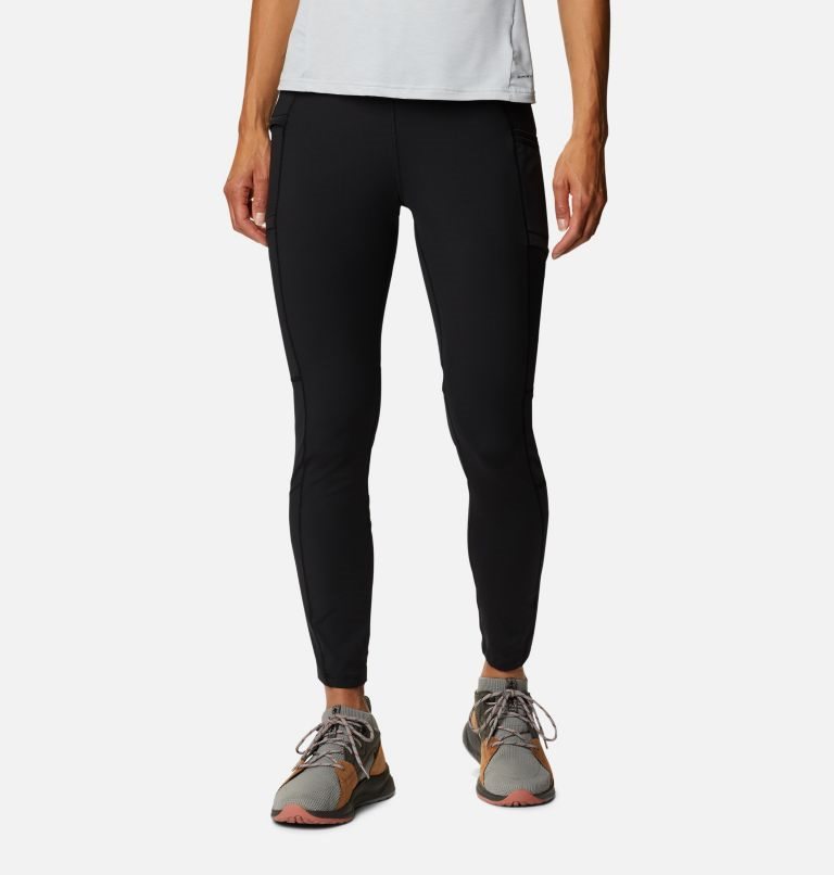 Women\'s Columbia Windgates II Leggings Black | CA-M45A0
